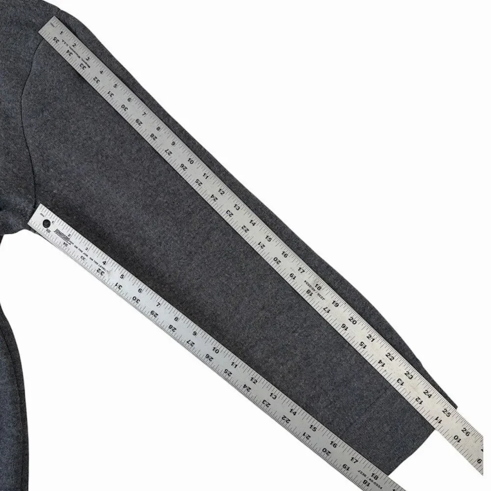 Peter Millar 90% Merino Wool Jacket Mens XL Cargo Gray Full Zip Sweater Coat